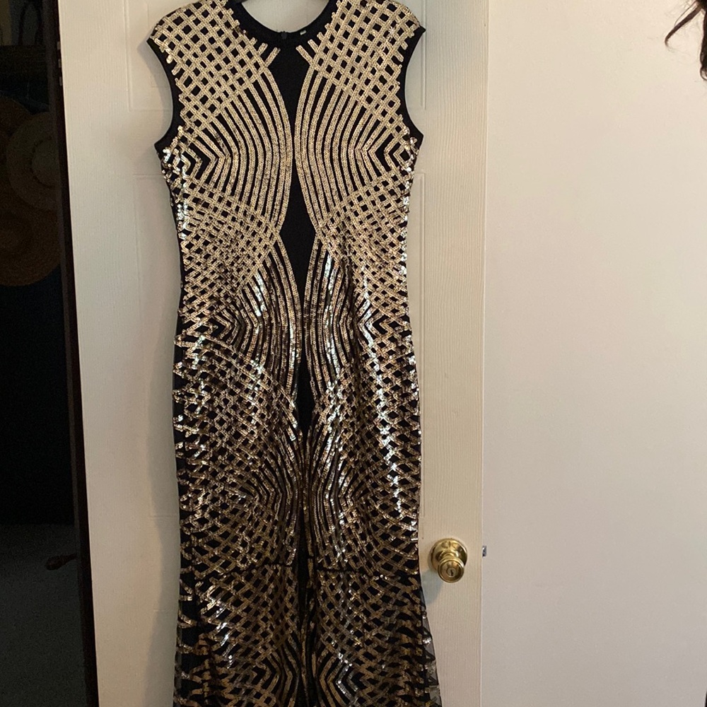 For tall girls- beautiful worn once sequin gown